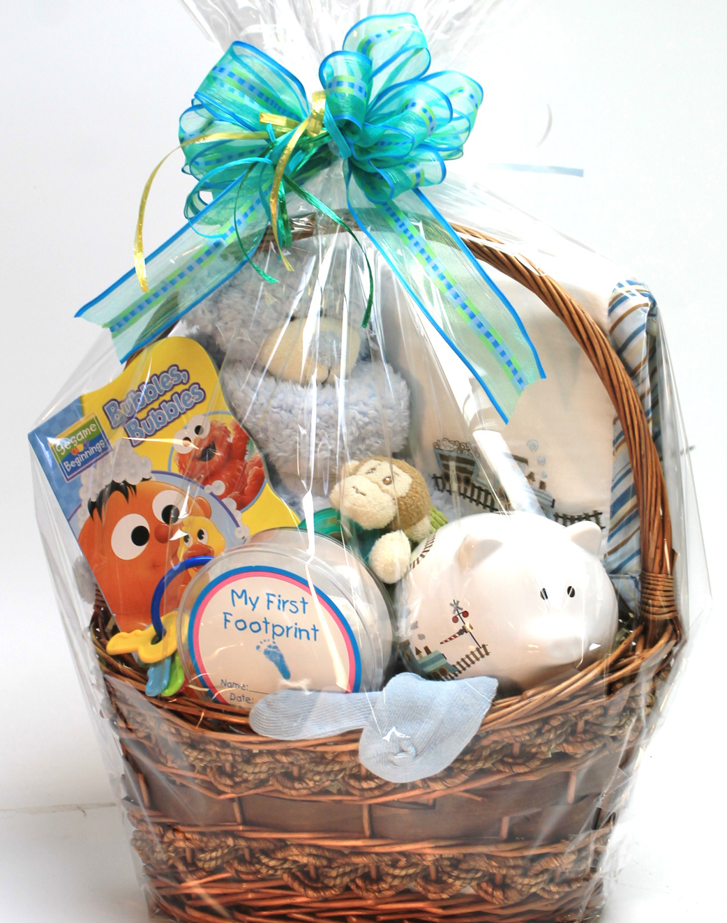 baby boy or baby girl gift baskets can be hand .